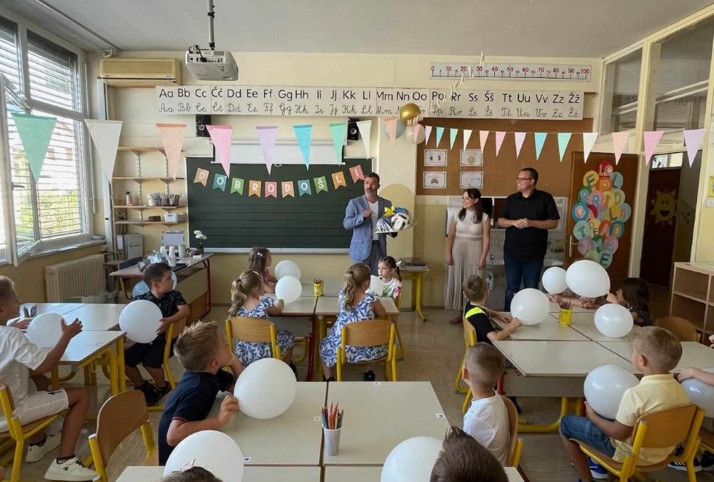 Sprejem prvošolcev in začetek pouka